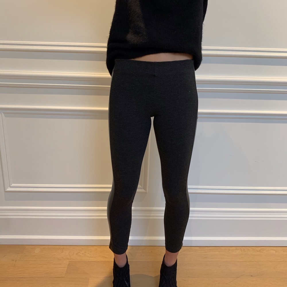 J.Crew leather leggings/pants